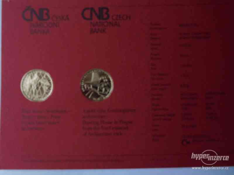 Zlatá mince ČNB - Tančící dům v Praze - foto 1