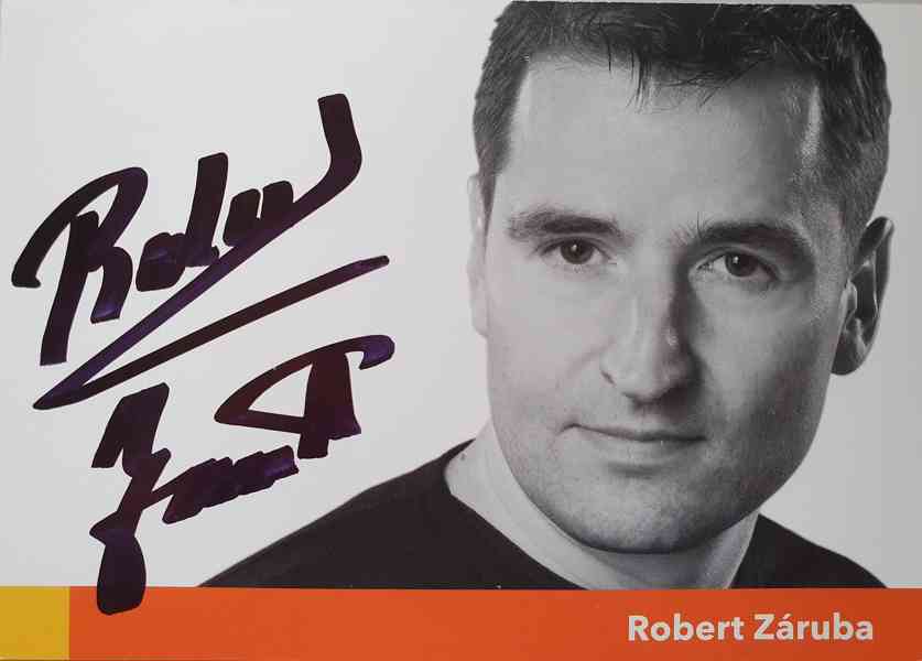 Autogram Roberta Záruby - foto 1