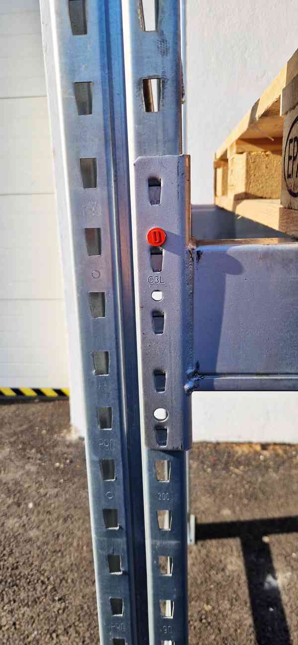 Paletové Regály Venkovní Pozinkované PP použité - foto 3