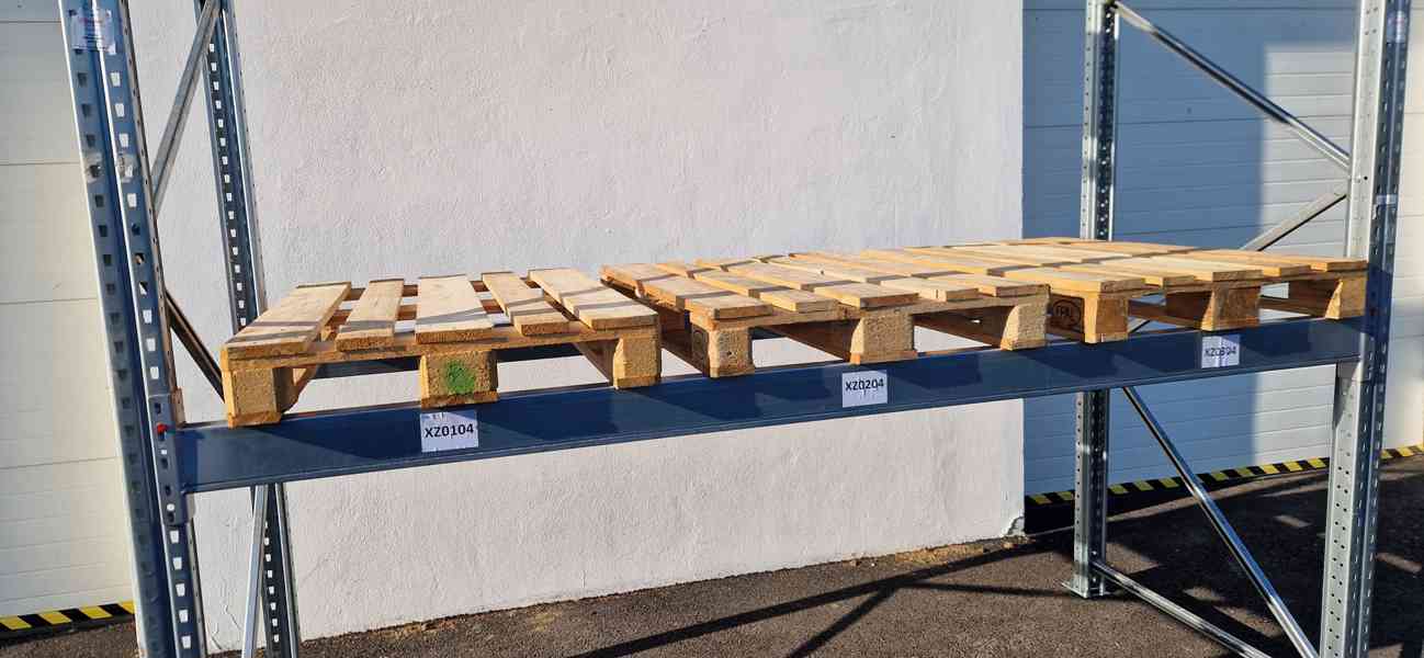 Paletové Regály Venkovní Pozinkované PP použité - foto 5