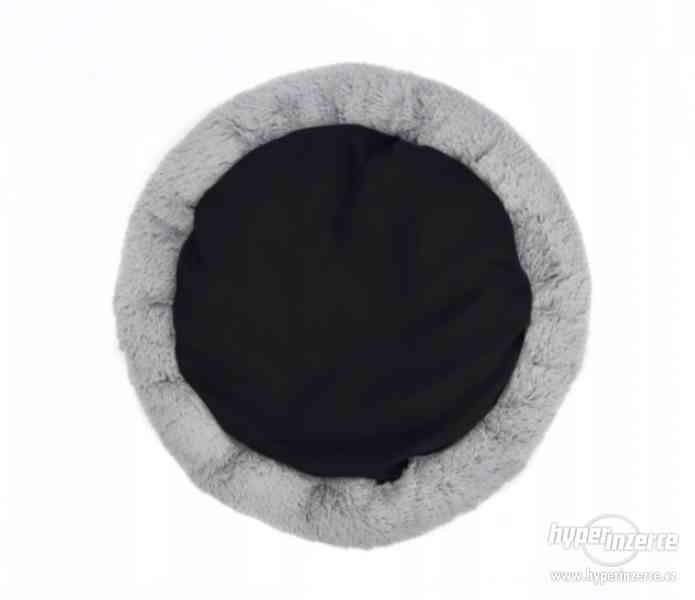 Plyšový pelíšek pro psy černé barvy Doručení zdar - foto 5