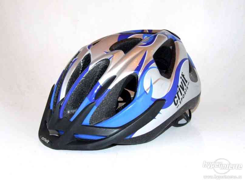 Cyklistická helma ( přilba na kolo ) Crivit vel. S (49-54cm) - foto 1