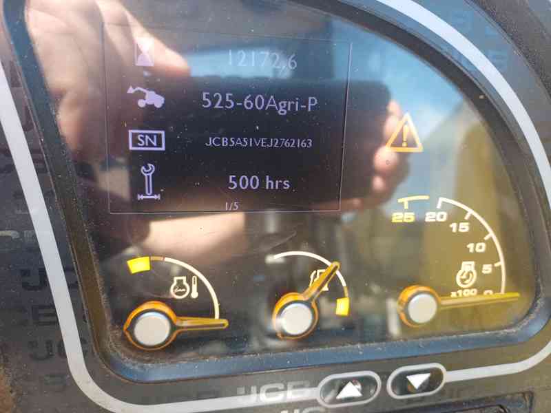 Teleskopický manipulátor JCB 525-60 Agri Plus - foto 6