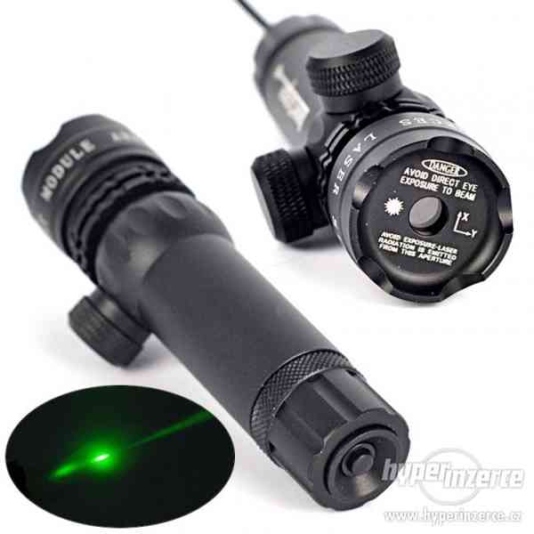 Armed Forces laserový zaměřovač na zbraň 5mW zelený - foto 2