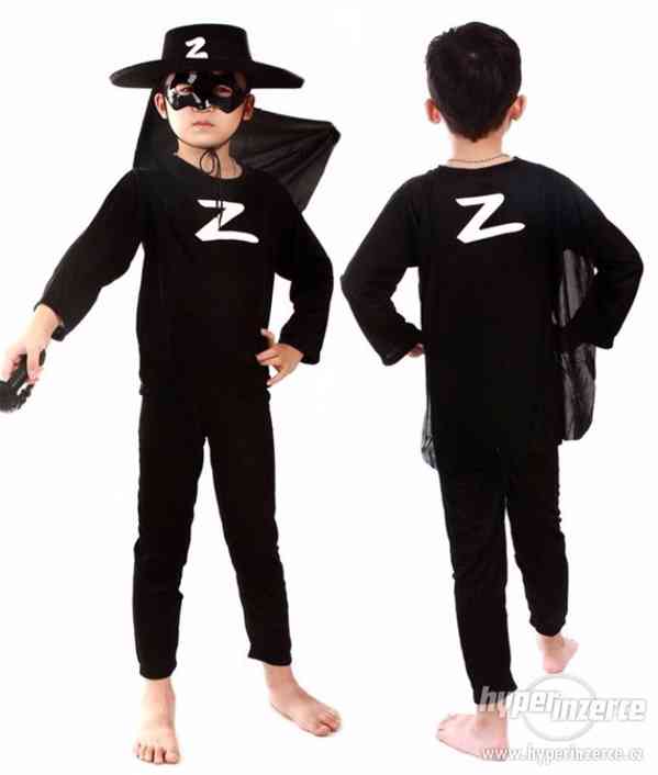 Dětský karnevalový kostým - Zorro - foto 1