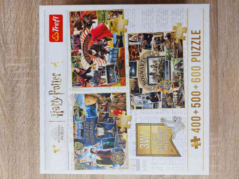 Puzzle Trefl 3v1 Harry Potter - foto 1