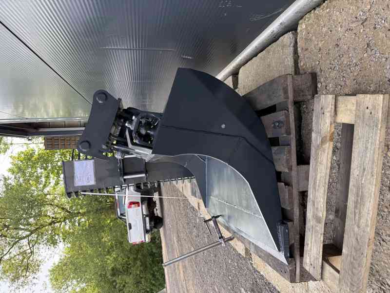 Skandinávská hydraulická příkopová lžíce 120cm 5-8t - foto 4