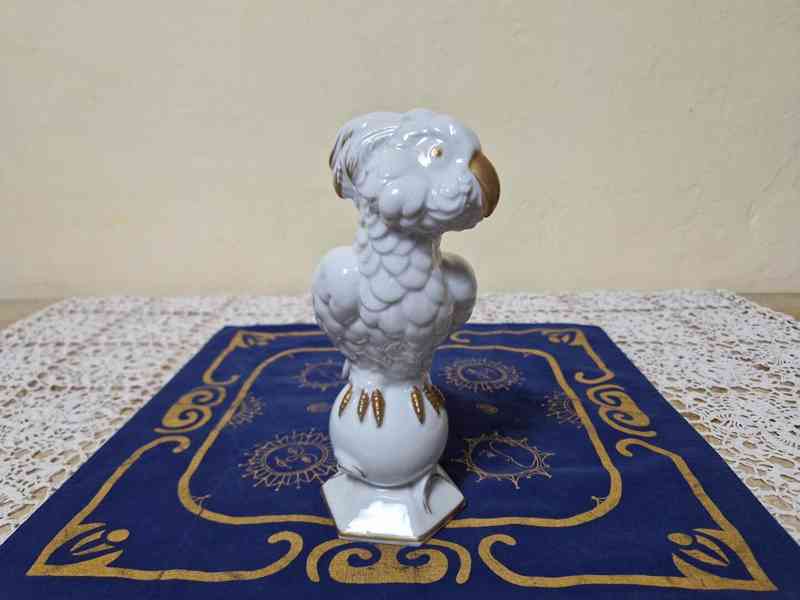 Krásná zlacená soška Papoušek Horní Slavkov - foto 5