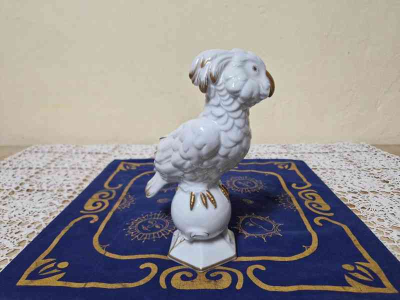 Krásná zlacená soška Papoušek Horní Slavkov - foto 4