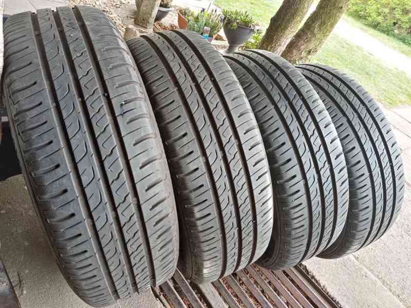 Obutá Alu kola 14ky 5x100 pneu 80% ŠKODA VW SEAT - dobírka - foto 3