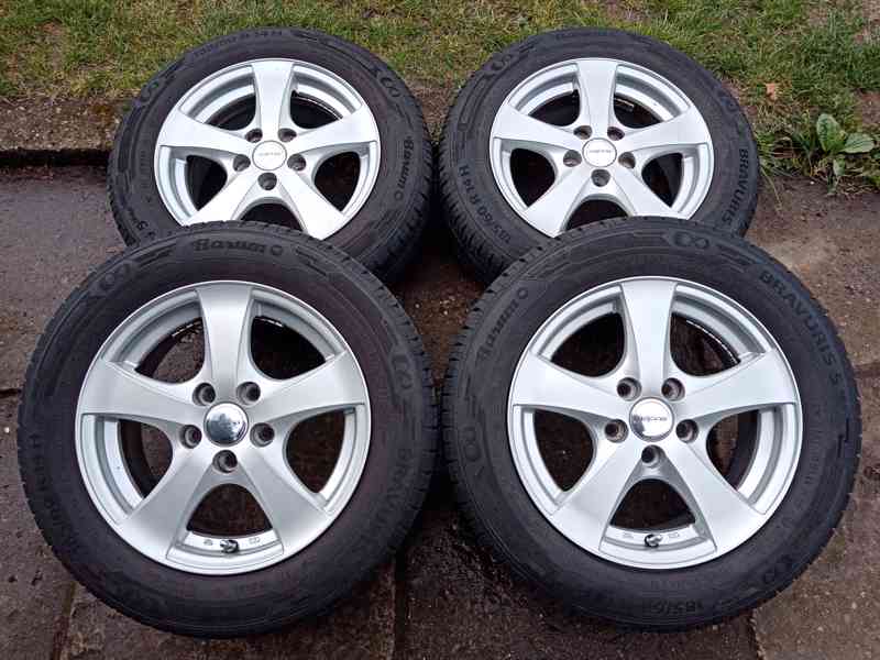 Obutá Alu kola 14ky 5x100 pneu 80% ŠKODA VW SEAT - dobírka - foto 2