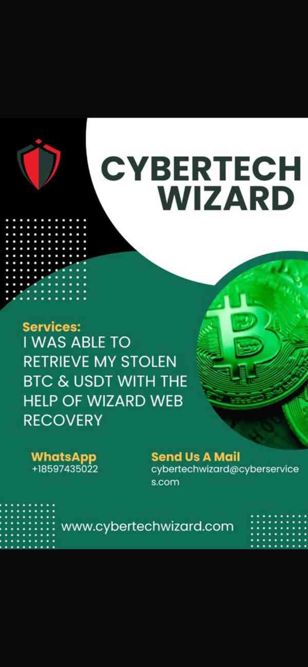  BITCOIN/ETH/USDT RECOVERY EXPERT CONTACT>CYBERTECH WIZARD