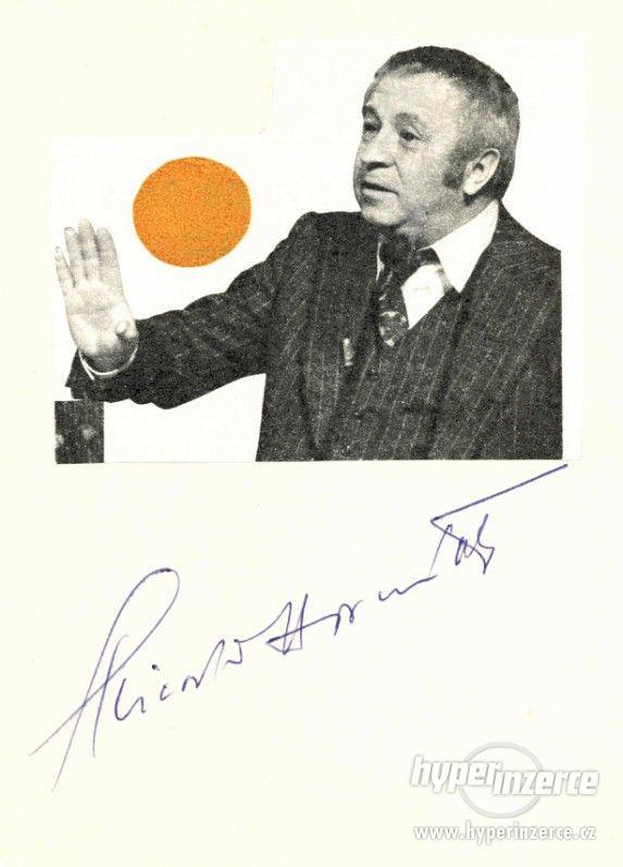Autogram Miroslava Horníčka