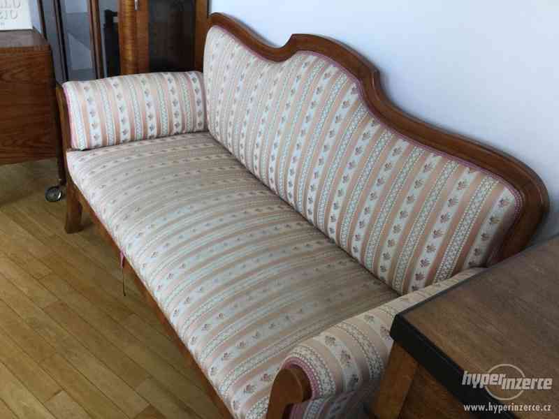 Starožitné sofa biedermeier prodám - foto 2