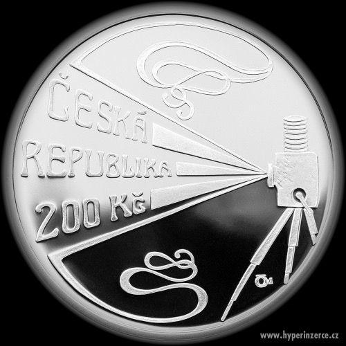 Stříbrná mince 150. výročí narození Viktora Ponrepa PROOF - foto 2