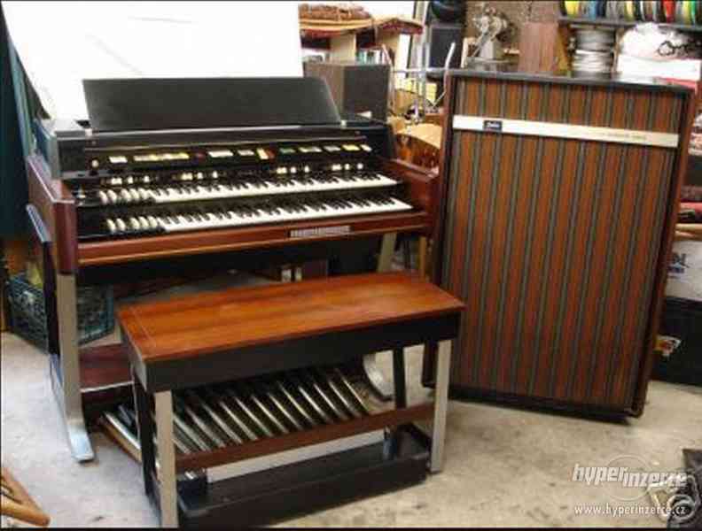 varhany Johannus OPUS 230, varhany Hammond, cembalo, spinet - foto 12
