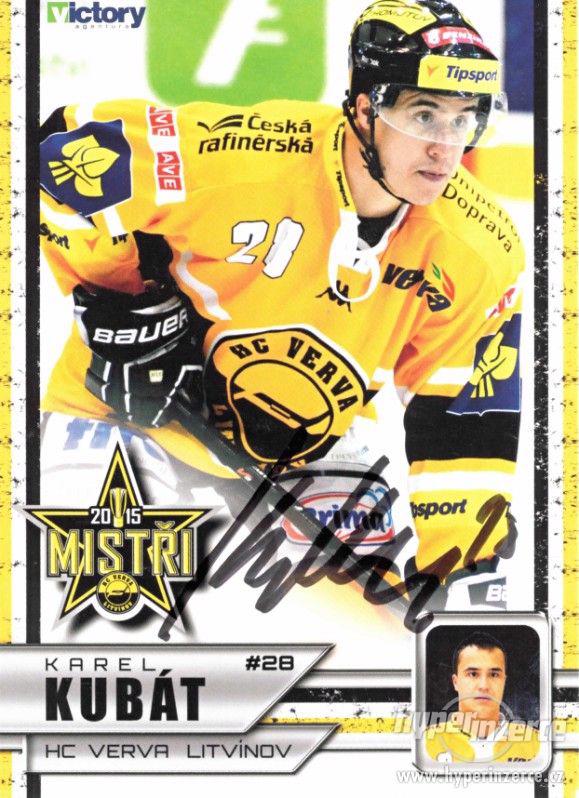 Autogramy hráčů HC Verva Litvínov - foto 10