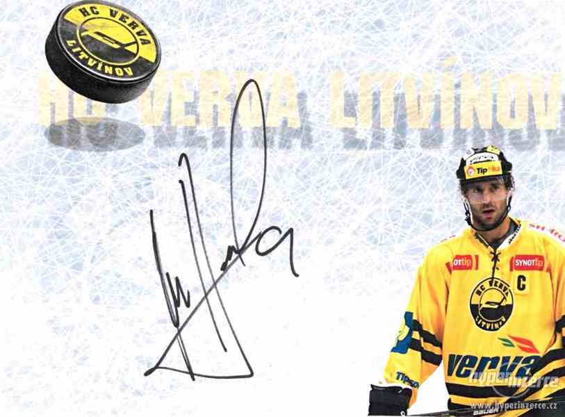 Autogramy hráčů HC Verva Litvínov - foto 15