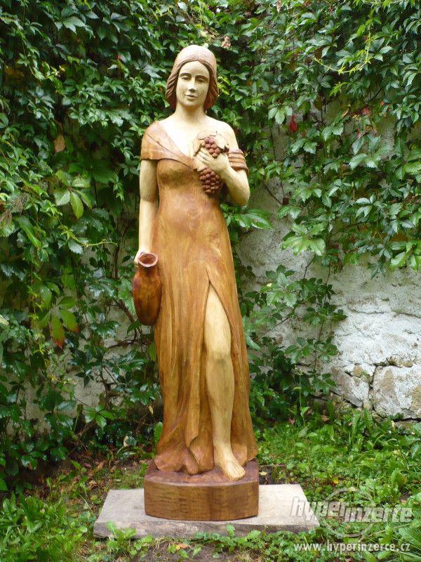 Dřevěná socha-Dřevořezba - foto 1