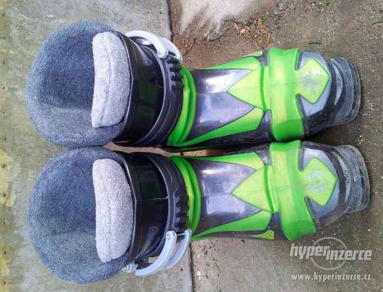 Dětské lyže Sporten Phantom Micro včetně lyžáků - foto 3