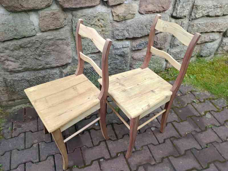 staré židle po renovaci - foto 4