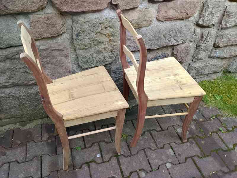 staré židle po renovaci - foto 2
