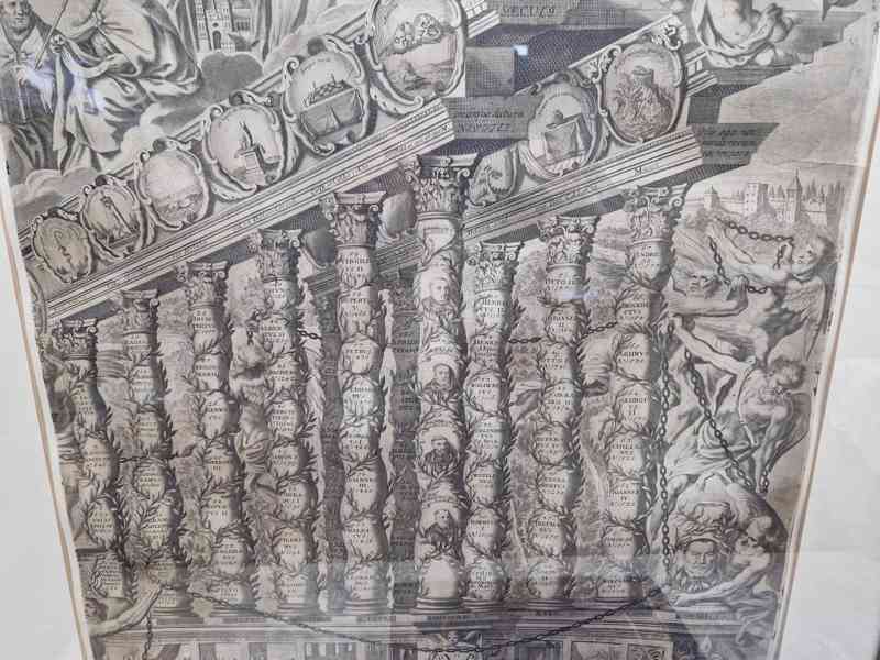 Krásná obří Grafika Biskupové Georg Andreas Wolfgang - foto 3