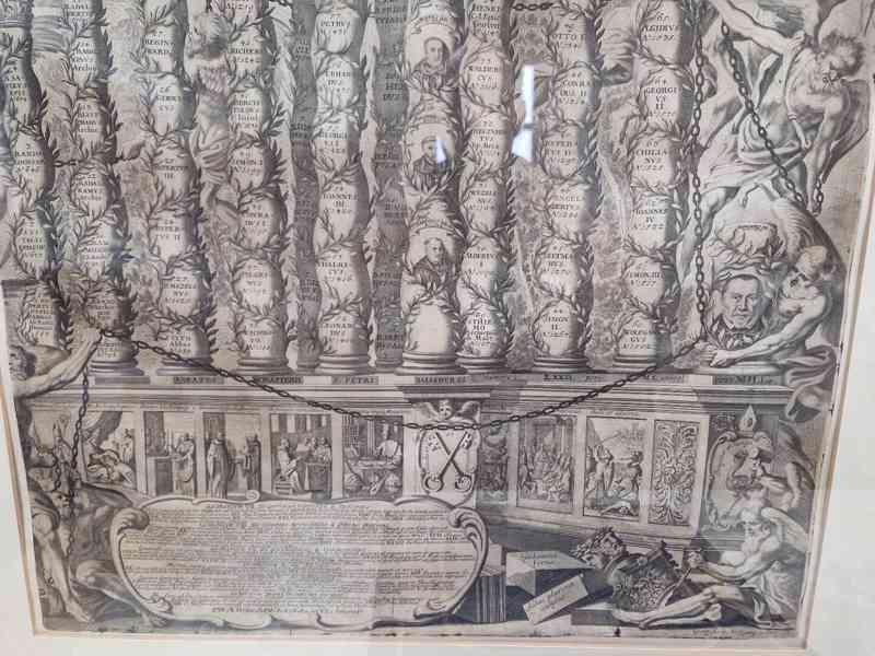 Krásná obří Grafika Biskupové Georg Andreas Wolfgang - foto 4