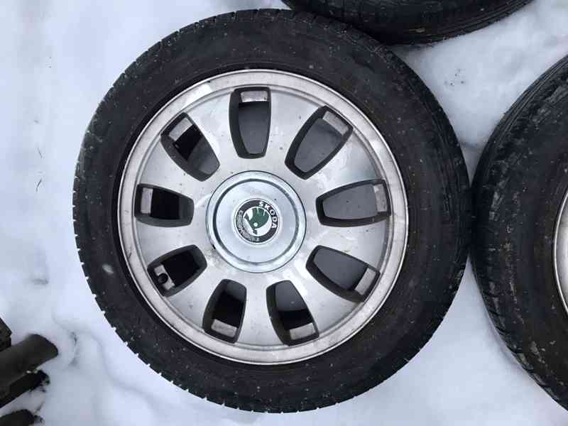 205/55 R16, Originální disky Škoda Octavia - foto 5