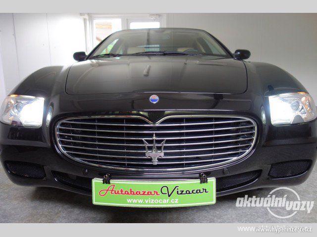 Maserati Quattroporte 4.2, benzín, automat, RV 2007, navigace, kůže - foto 1