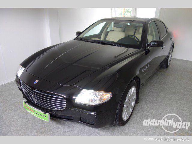 Maserati Quattroporte 4.2, benzín, automat, RV 2007, navigace, kůže - foto 2