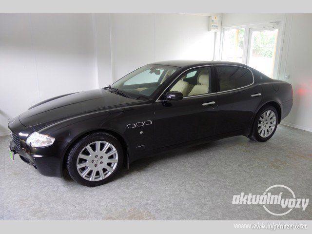 Maserati Quattroporte 4.2, benzín, automat, RV 2007, navigace, kůže - foto 3