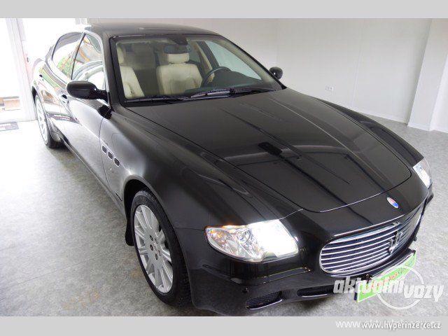 Maserati Quattroporte 4.2, benzín, automat, RV 2007, navigace, kůže - foto 4