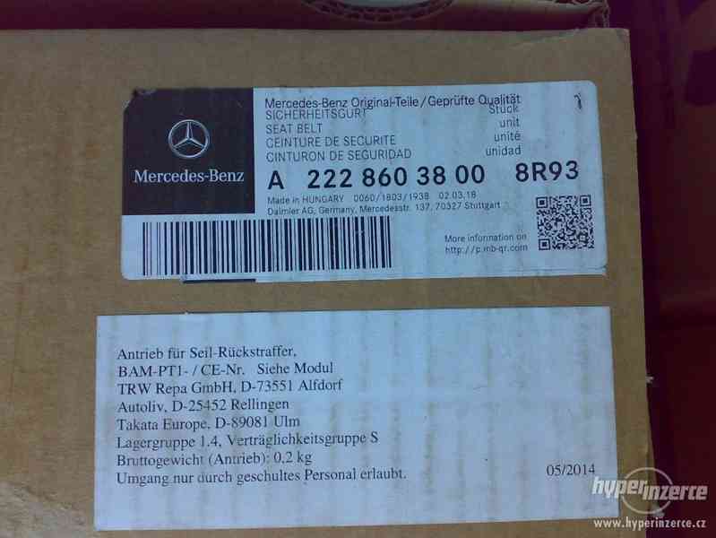 Mercedes Bezpečnostní Pásy ML W166,S-Klasse W222,E-klasse. - foto 3