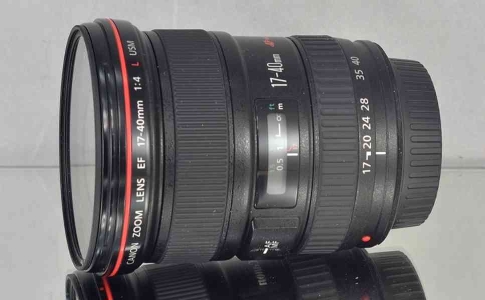 Canon EF 17-40mm f/4 L USM **širokoúhlý  Objektiv - foto 5