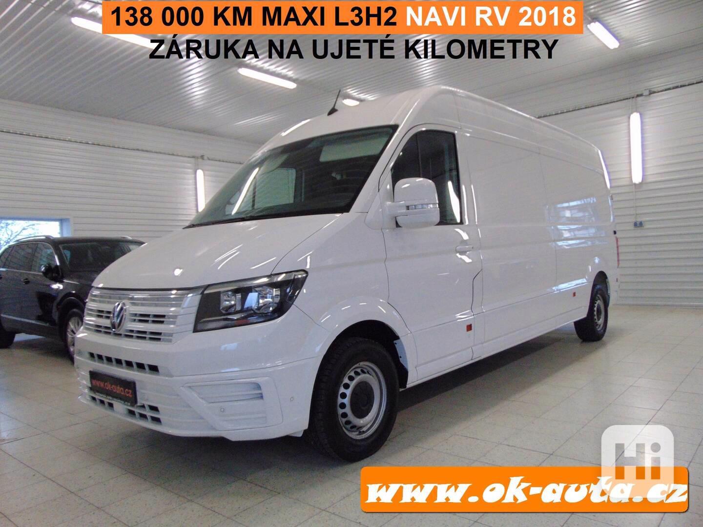 Volkswagen Crafter 2.0 TDI MAXI L3H2 130 kW NAVI 2018  - foto 1