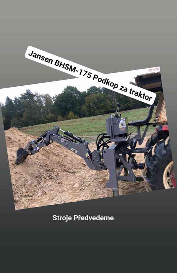 Jansen BHSM-175 podkop za traktory - foto 5