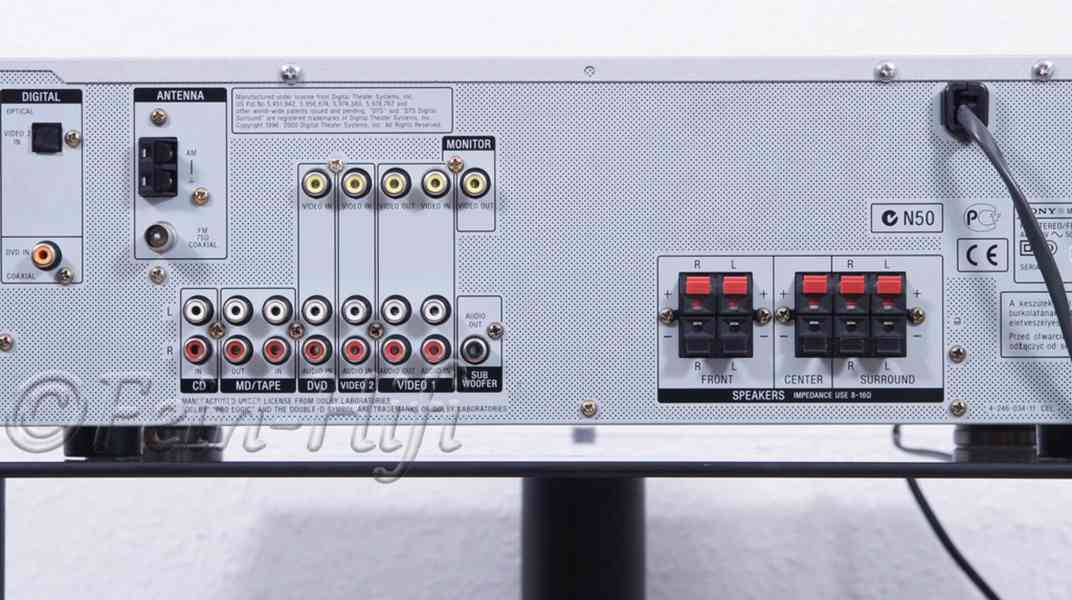 Sony STR-DE495 + 2 x repro + stredák + 2x zadní - foto 2