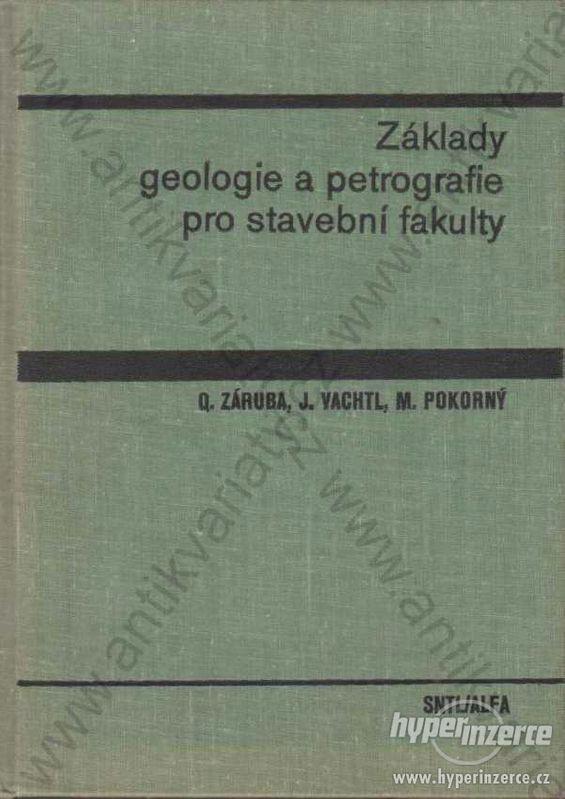 Základy geologie a petrografie pro stavební fakul. - foto 1