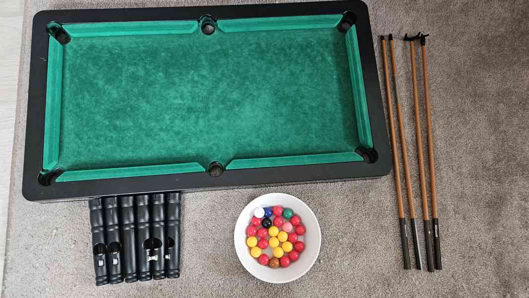 Stolní kulečník malý retro - foto 2