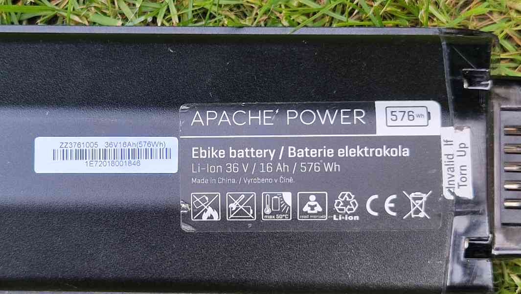 Elektro kolo APACHE MATTO TOUR MX5 17" - foto 2