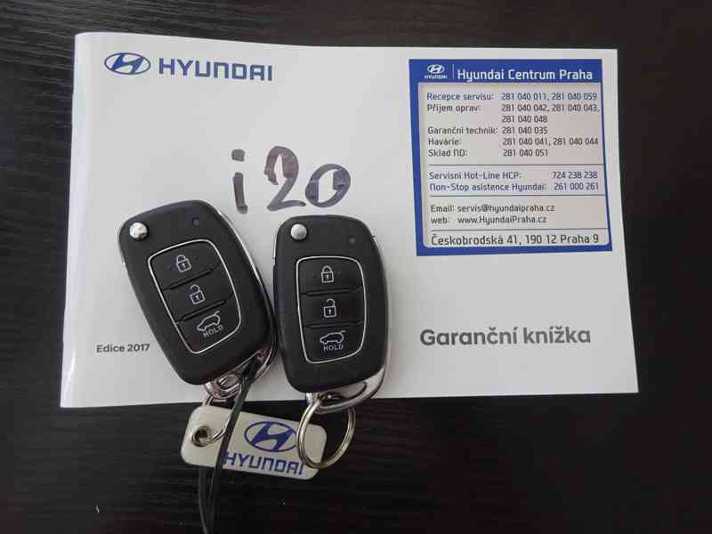 Hyundai i20 1.2i r.v.2018 1.Maj.serv.kníž.ČR (DPH) - foto 16