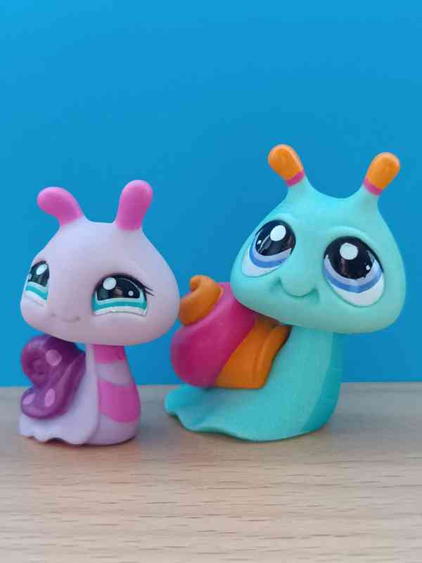 🌿 LPS 2 šnečci (holčička + klučík) 🌿 - foto 3