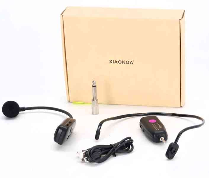 Nový bezdrátový náhlavní mikrofon s přijímačem XIAOKOA UHF12 - foto 2