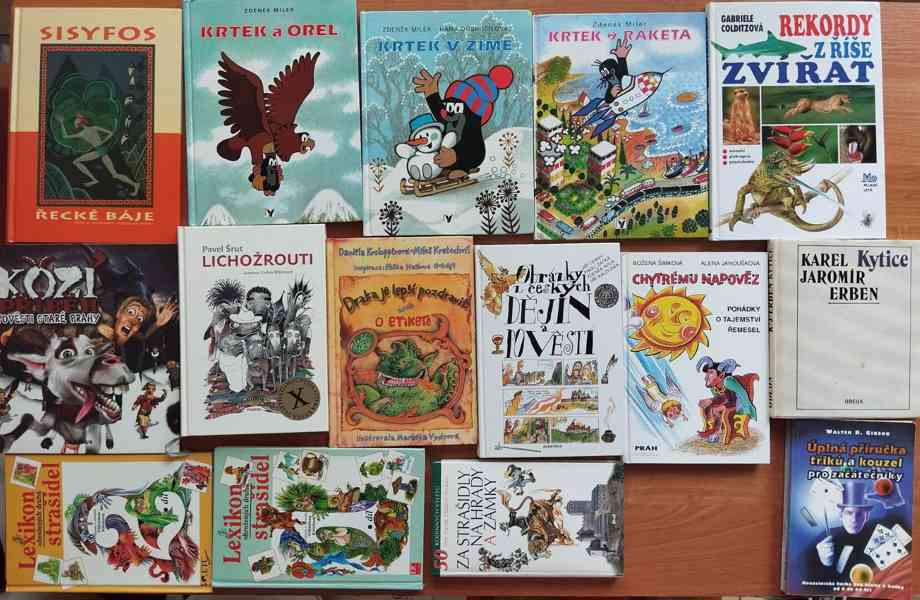 Různé dětské knihy, encyklopedie pro děti i dospělé. I jiné. - foto 49
