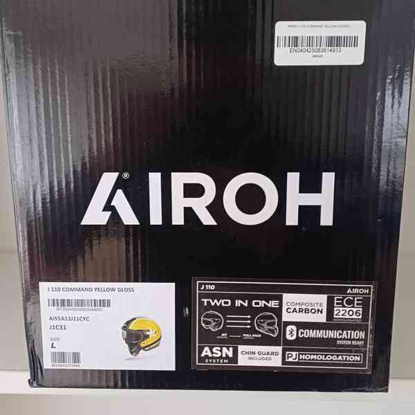 Moto helma Airoh J110 Command - foto 8