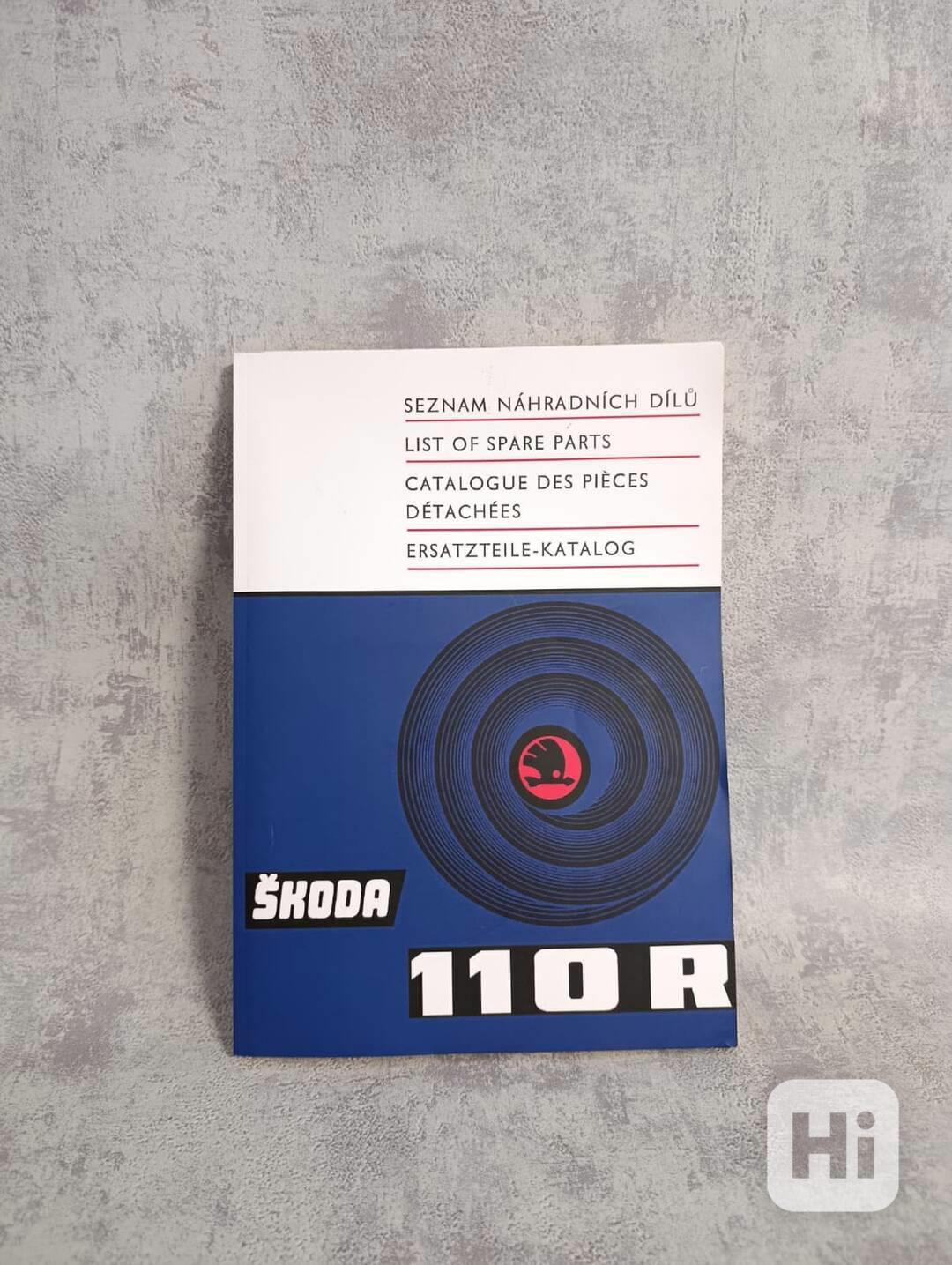 Nepoužitý seznam náhradních dílu na Škoda 110R erko. - foto 1