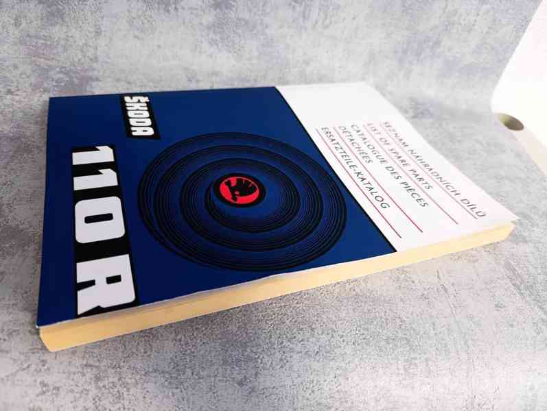 Nepoužitý seznam náhradních dílu na Škoda 110R erko. - foto 14