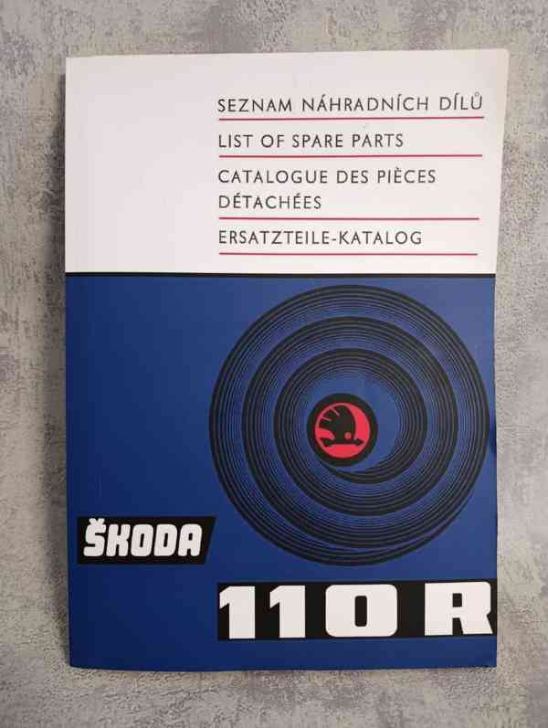 Nepoužitý seznam náhradních dílu na Škoda 110R erko. - foto 2