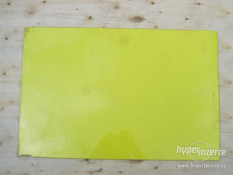 Keramická deska, obklad, žlutá - 43,5 x 65,5 cm. - foto 1